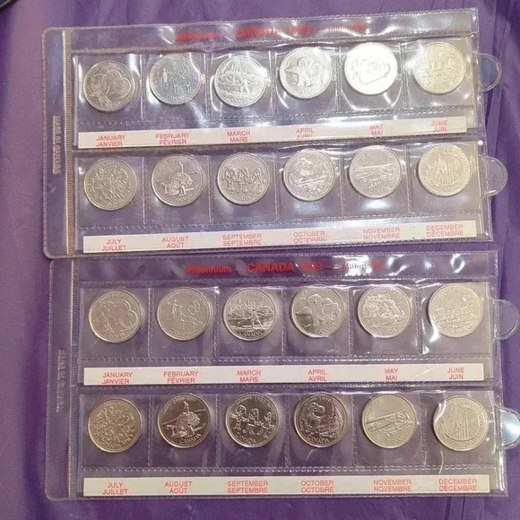 Commemorative Set of Quarters from 1999 - Picture 1 of 4